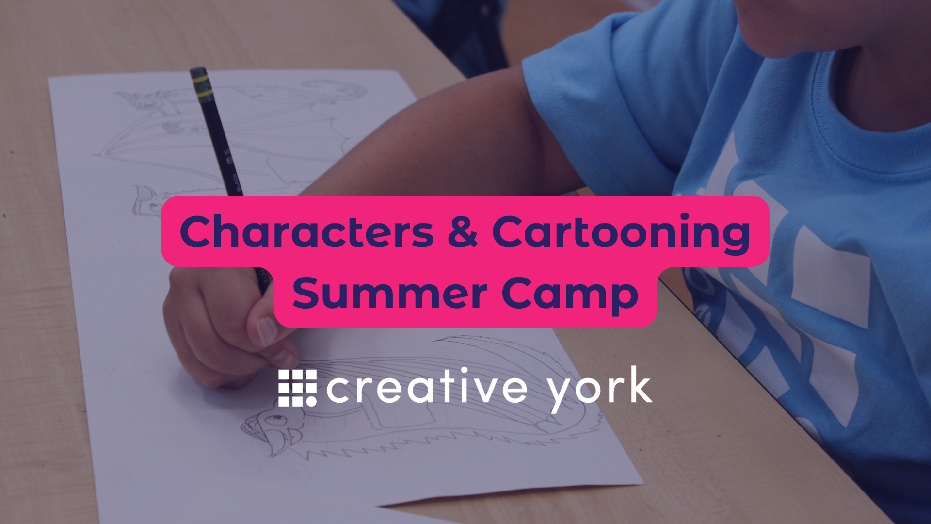 Characters & Cartooning Summer Camp, Ages 11-14