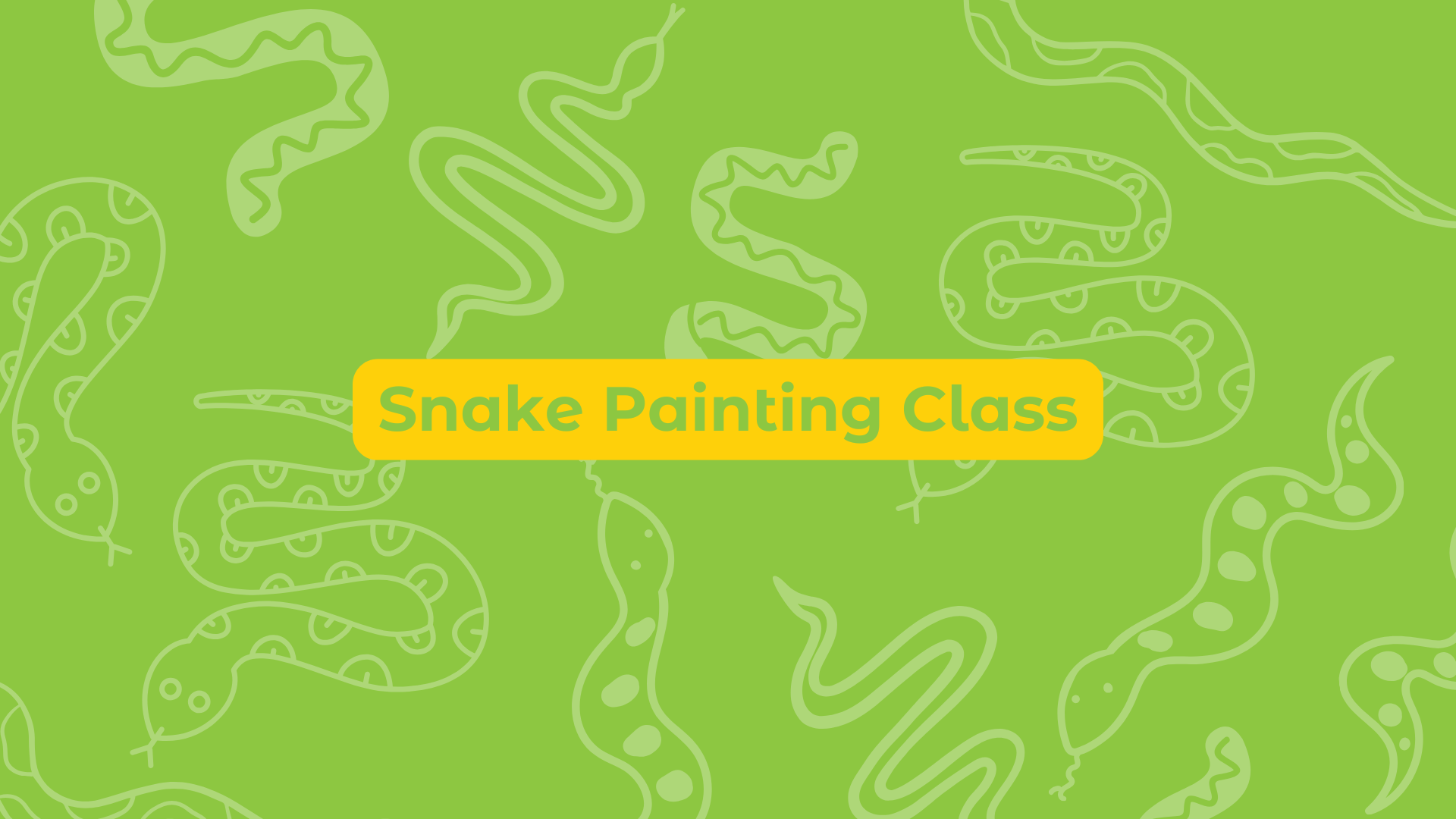 Snake Painting Class