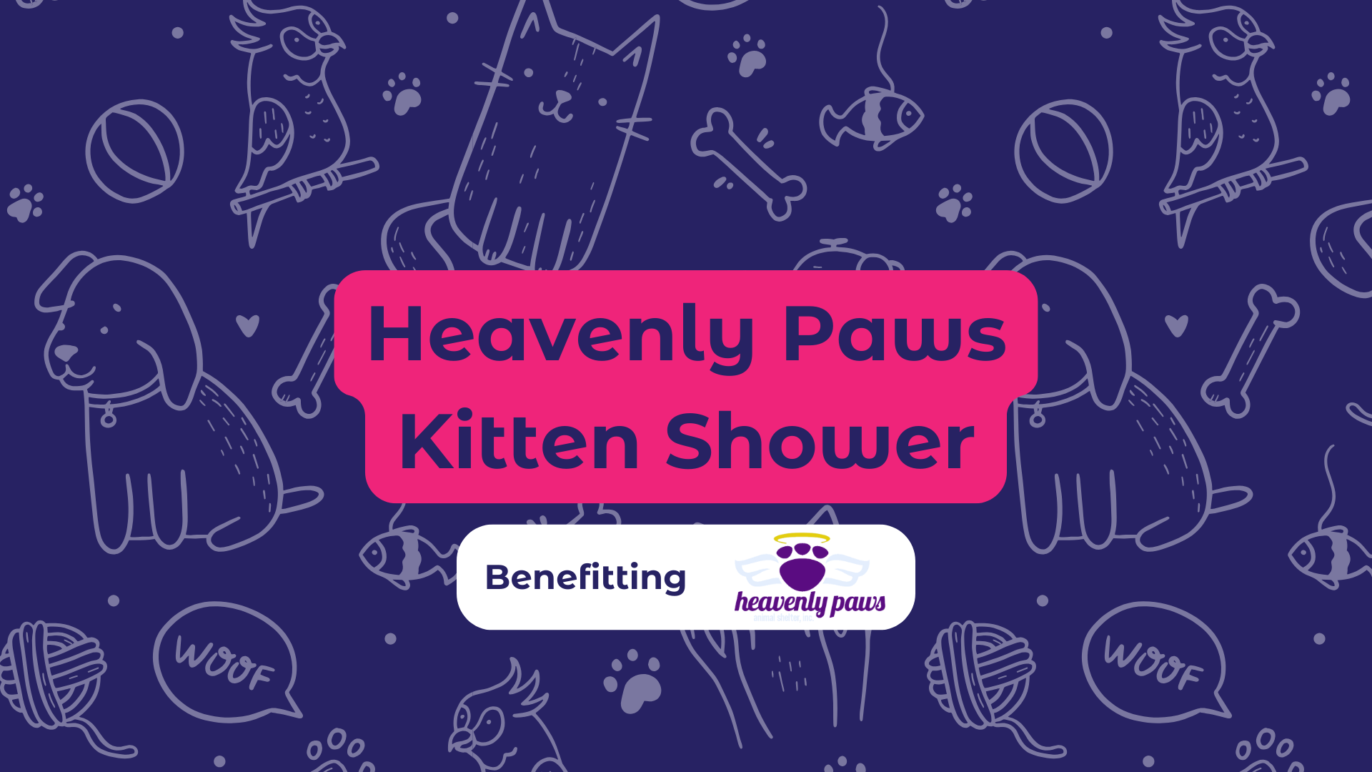 Heavenly Paws Kitten Shower