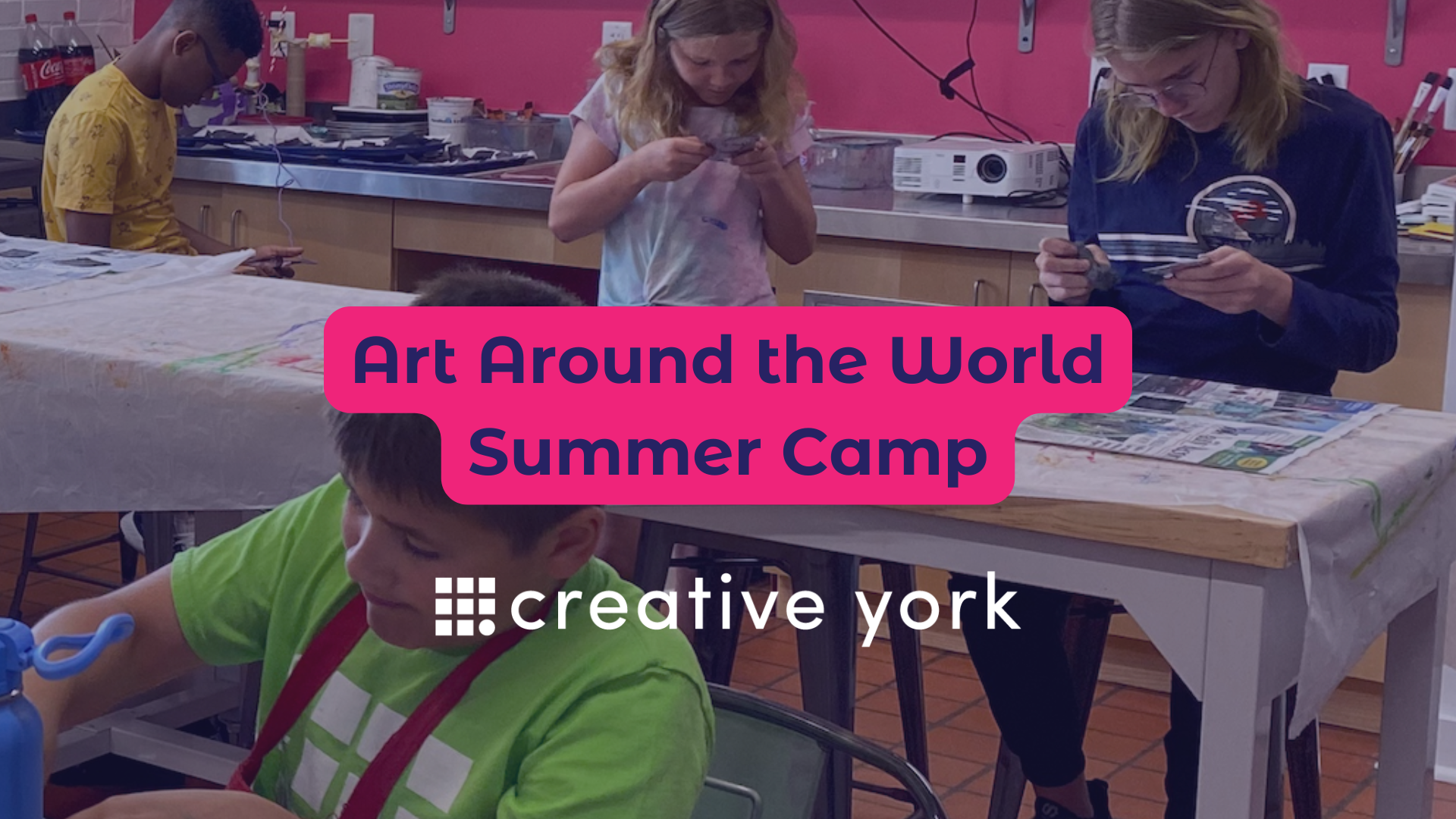 Art Around the World Summer Camp, Ages 8-10