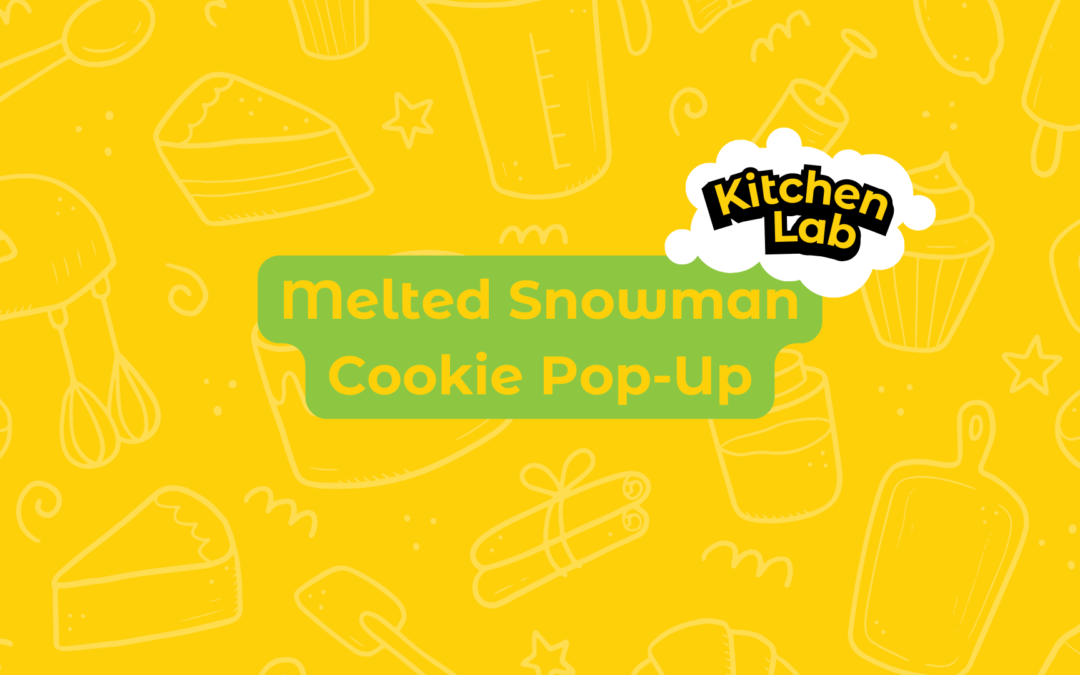 Melted Snowman Cookie Pop-Up